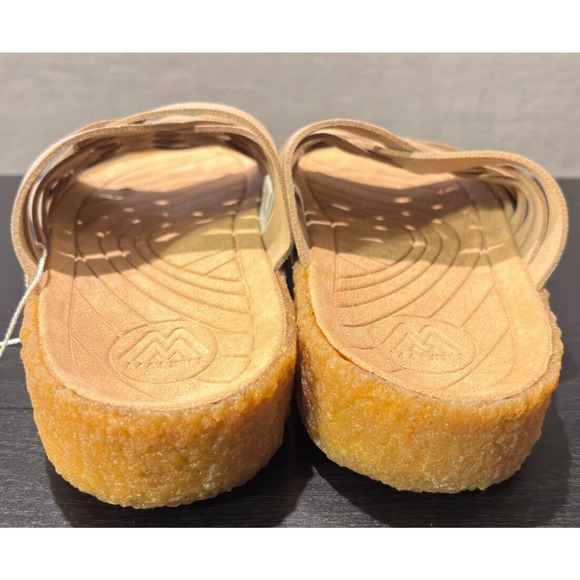 MALIBU SANDALS Zuma Vegan Suede Rubber Beige Women's Size 7 Men's 5 - Picture 6 of 7